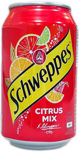 Schweppes Citrus Mix (Poland), in can, 0.33 л