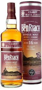 Benriach Claret Wood Finish 16 years old, in tube, 0.7 л