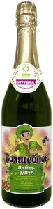 Детское шампанское Zhivie Soki, Volshebnoye Lime-Mint, No Alcohol