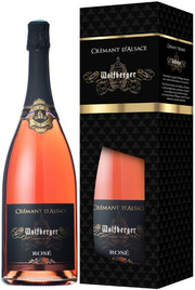 Wolfberger, Cremant dAlsace AOC Rose, 2019, gift box