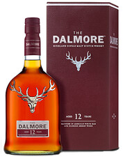 На фото изображение Dalmore 12 years, gift box, 0.7 L (Далмор 12 лет, в подарочной коробке в бутылках объемом 0.7 литра)