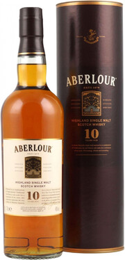 In the photo image Aberlour 10 Years Old, gift box, 0.7 L