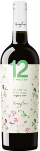 12 e Mezzo Primitivo Organic, Puglia IGP, 2019
