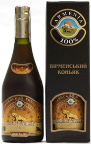 In the photo image Armenian Cognac Great Valley 6 Years Old, gift box, 0.7 L
