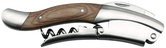 На фото изображение На фото изображение Legnoart, Ghemme Corkscrew Beech Wood (Легноарт, Гемме Штопор с Ручкой из Бука)
