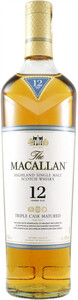 Виски Macallan, Triple Cask Matured 12 Years Old, 0.5 л