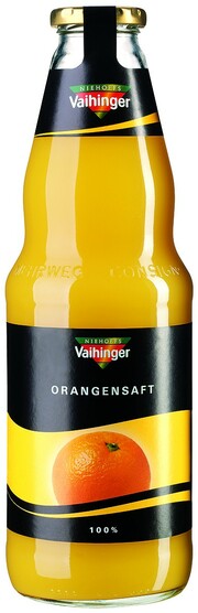 In the photo image Vaihinger Orangensaft, 0.75 L