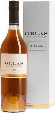 In the photo image Gelas, Bas Armagnac, 25 ans, gift box, 1.5 L