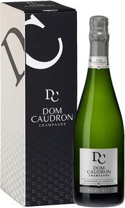 Dom Caudron, Demi-Sec, Champagne AOC, black gift box