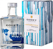 На фото изображение Godet, Antarctica Icy White, gift box, 0.5 L (Антарктика Айси Уайт, в подарочной коробке объемом 0.5 литра)