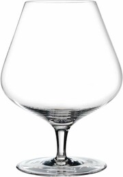 На фото изображение Spiegelau Hybrid, Cognac XL, 0.84 L (Шпигелау Хайбрид, Бокал для коньяка объемом 0.84 литра)