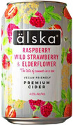 Alska Raspberry, Wild Strawberry & Elderflower, in can, 0.33 л
