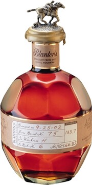 In the photo image Blantons Straight From The Barrel, 0.7 L