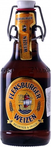 In the photo image Flensburger, Weizen, 0.33 L