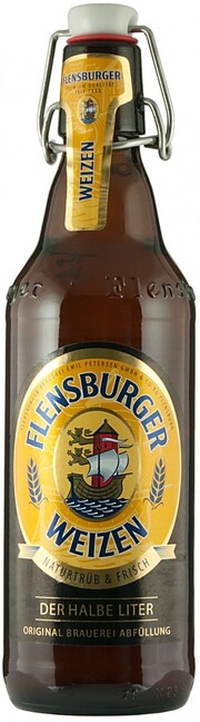In the photo image Flensburger, Weizen, 0.5 L
