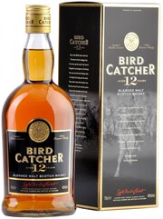 In the photo image Bird Catcher Blended Malt, 12 Years Old, gift box, 0.7 L