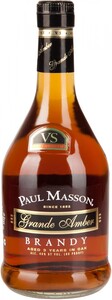 Бренди Paul  Masson, Grande Amber VS, 0.75 л