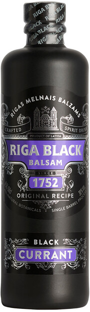 In the photo image Riga Black Balsam Currant, 0.35 L
