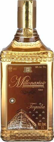 На фото изображение Millonarios Gold, 1 L (Мильонариос Голд объемом 1 литр)