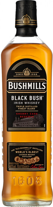 In the photo image Bushmills Black Bush, 0.7 L