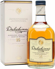 In the photo image Dalwhinnie Malt 15 years old, with box, 0.7 L