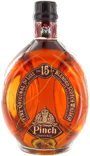 На фото изображение Dimple de Luxe 15 years old, 0.75 L (Димпл де Люкс 15 лет выдержки в бутылках объемом 0.75 литра)