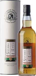 Glen Moray 24 Years Old, Dimensions 1987, in gift box, 0.7 л