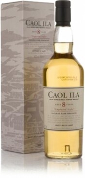 In the photo image Caol Ila malt 8 years old Unpeated Style, with box, 0.75 L