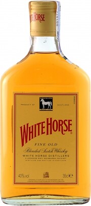 In the photo image White Horse, 0.35 L