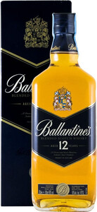 Ballantines 12 Years Old, with box, 0.7 L