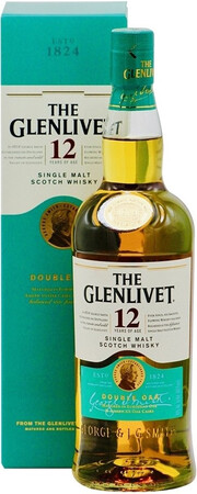 In the photo image The Glenlivet 12 years, with box, 1 L