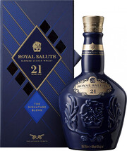 In the photo image Chivas, Royal Salute 21 years old, with box, 0.7 L