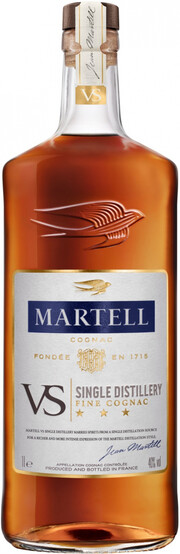 На фото изображение Martell VS, 1 L (Мартель ВС объемом 1 литр)