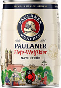Paulaner, Hefe-Weissbier Naturtrub, mini keg, 5 L