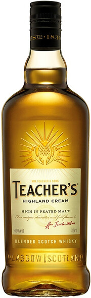 In the photo image Teachers Highland Cream, 0.7 L