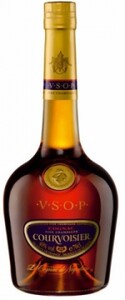 Courvoisier VSOP, with leather box, 0.7 L