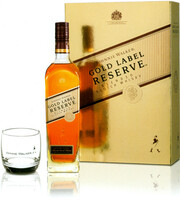 Gold Label Reserve, gift box with 2 glasses, 0.7 L