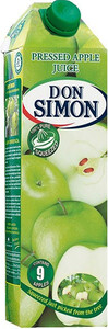 Don Simon, Pure Squeezed Apple Juice, Tetra Pak, 1 л