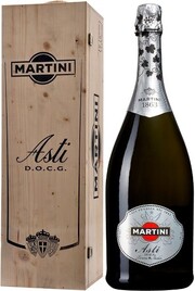 In the photo image Asti Martini, in box, 6 L