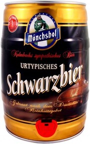 Monchshof Schwarzbier, mini keg, 5 л
