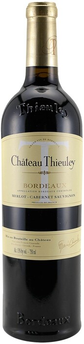 In the photo image Chateau Thieuley, Bordeaux AOC, 2010, 0.75 L