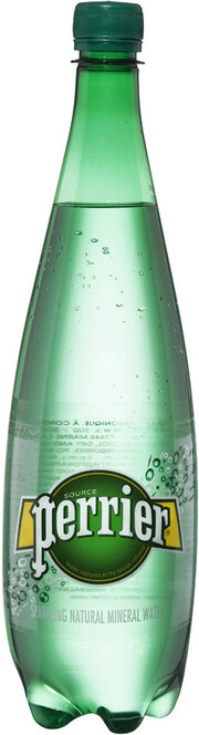 На фото изображение Perrier, PET, 1 L (Перрье, в пластиковой бутылке объемом 1 литр)