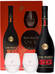 Remy Martin VSOP, with box and two glasses
