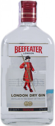 На фото изображение Beefeater, 0.375 L (Бифитер объемом 0.375 литра)