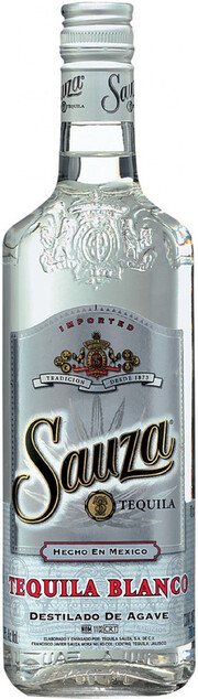На фото изображение Sauza Blanco, 0.7 L (Сауза Бланко объемом 0.7 литра)
