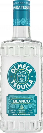 На фото изображение Olmeca Blanco, 0.7 L (Ольмека Бланко объемом 0.7 литра)