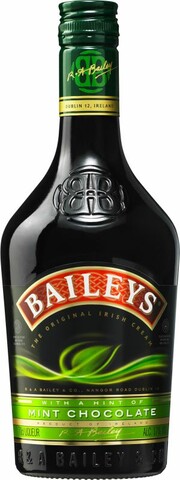 In the photo image Baileys Mint Chocolate, 0.7 L