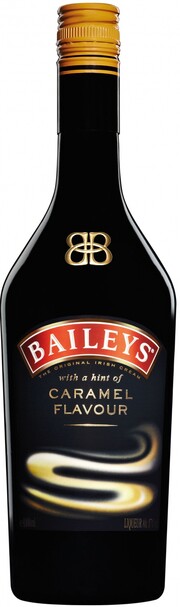 На фото изображение Baileys Creme Caramel, 0.7 L (Бейлиз Крем Карамель объемом 0.7 литра)