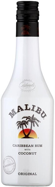 На фото изображение Malibu, 0.35 L (Малибу объемом 0.35 литра)