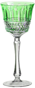 Ajka Crystal, St. Louis Emerald, Wine Stemglass, 220 мл